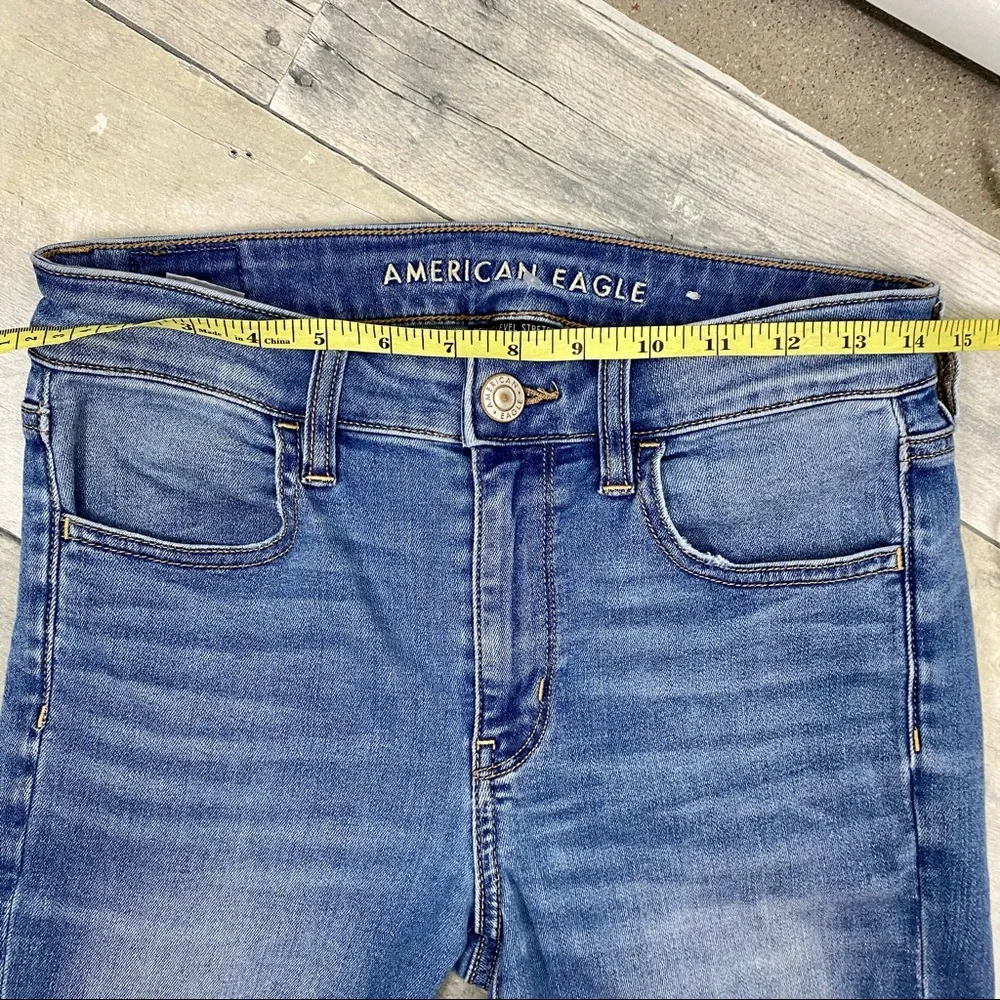 American Eagle Outfitters High rise Jeggings Next level stretch size 6_4